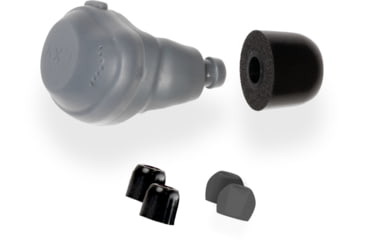 Image of AXIL XCOR Digital Tactical Earbuds, 19-29 dB, In The Ear, Black, XCORDIGR