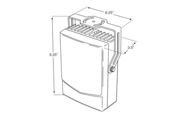 Image of Axton Blaze AT-56WE-S NCNR PoE 11875 Lumens White Light, 120 degrees, AT-56WE-S.56WES31120