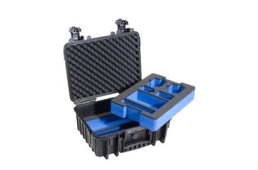 Image of B&amp;W International Type 3000 Black Outdoor Case With Custom Gopro Insert, Black, Medium 3000/B/GoPro