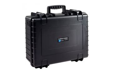 Image of B&amp;W International Type 6000 Black Outdoor Case With Custom DJi2 Phantom Custom Insert, Black, Medium 6000/B/DJI2