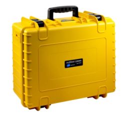 Image of B&amp;W International Type 6000 Yellow Outdoor Case With Custom DJi2 Phantom Custom Insert, Yellow, Medium 6000/Y/DJI2