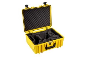 Image of B&amp;W International Type 6000 Yellow Outdoor Case With Custom DJi2 Phantom Custom Insert, Yellow, Medium 6000/Y/DJI2