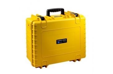 Image of B&amp;W International Type 6000 Yellow Outdoor Case With Custom DJi3 Phantom Custom Insert, Yellow, Medium 6000/Y/DJI3