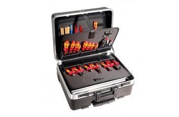 Image of B&amp;W International GO wheeled tool case with pocket boards, Black, 120.04/P