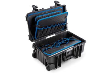 Image of B&amp;W International Jumbo 6600 Outdoor Tool Case With Pocket Tool Boards, Black, 117.20/P