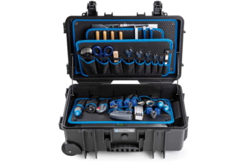 Image of B&amp;W International Jumbo 6600 Outdoor Tool Case With Pocket Tool Boards, Black, 117.20/P