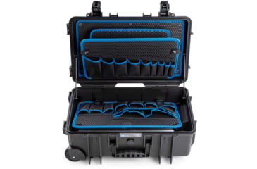 Image of B&amp;W International Jumbo 6600 Outdoor Tool Case With Pocket Tool Boards, Black, 117.20/P