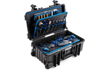 Image of B&amp;W International Jumbo 6600 Outdoor Tool Case With Pocket Tool Boards, Black, 117.20/P