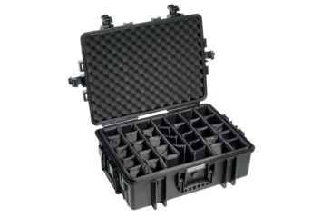 Image of B&amp;W International Outdoor Case w/ RPD Insert, Type 6500, Black, 6500/B/RPD