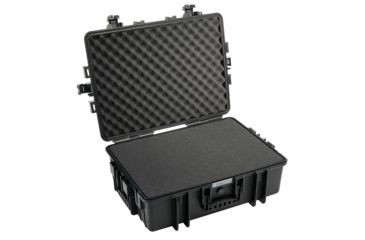 Image of B&amp;W International Outdoor Case w/ SI Foam, Type 6500, Black, 6500/B/SI