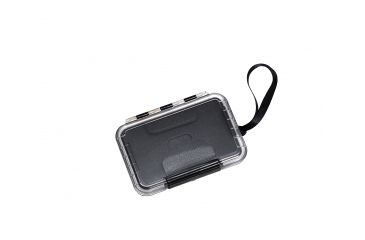 Image of B&amp;W International Type 200 Transparent Extra Small Case, Black/Clear, Extra Small 200/BT