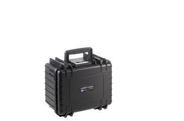 Image of B&amp;W International Type 2000 Black Outdoor Case With RPD Insert, Black, Small 2000/B/RPD