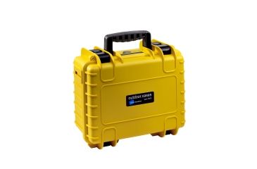 Image of B&amp;W International Type 3000 Yellow Outdoor Case With Custom Gopro Insert, Yellow, Medium 3000/Y/GoPro