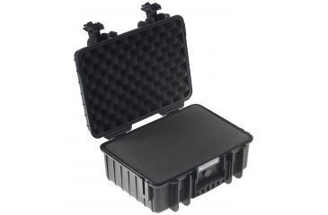 Image of B&amp;W International Type 4000 Black Outdoor Case With Si Foam, Black, Medium 4000/B/SI