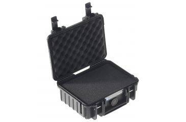 Image of B&amp;W International Type 500 Black Outdoor Case With Si Foam, Black, Small 500/B/SI
