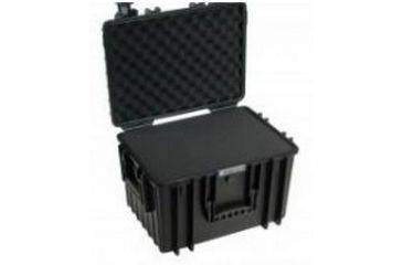 Image of B&amp;W International Type 5500 Black Outdoor Case With Si Foam, Black, Large 5500/B/SI