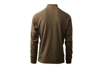 Image of Badlands Pecora HW Merino 1/4 Zip Top - Mens, Mud, Medium, 21-43098