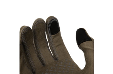 Image of Badlands Pecora Merino Glove Liner - Men's, Mud, Extra Small, 21-42278