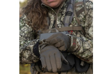 Image of Badlands Pecora Merino Glove Liner, Mud, X Small, 21-42278