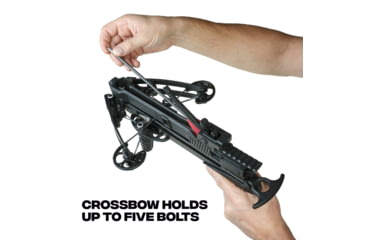 Image of Ballista BAT Crossbow w/Magazine 130 lb. 330fps, Black, BAL-CB-01-M