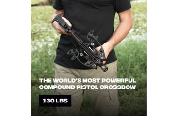 Image of Ballista BAT Crossbow w/Magazine 130 lb. 330fps, Black, BAL-CB-01-M