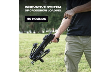 Image of Ballista BAT Crossbow w/Magazine 130 lb. 330fps, Black, BAL-CB-01-M