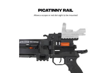 Image of Ballista BAT Reverse Crossbow w/Magazine 150 lb. 420fps, Black, BAL-CB-02-M