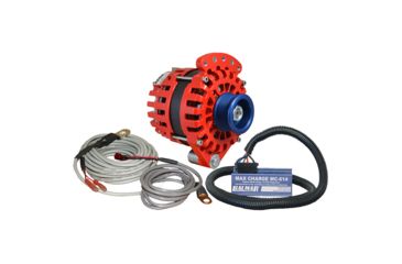 Image of Balmar Alternator 1-2" Single Foot J10 Serpentine Pulley Regulator &amp; Temp Sensor - 170A Kit - 12V 74953