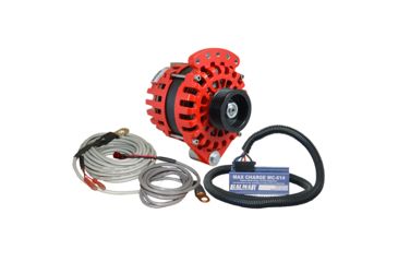 Image of Balmar Alternator 1-2" Single Foot K6 Serpentine Pulley Regulator &amp; Temp Sensor - 170A Kit - 12V 74955