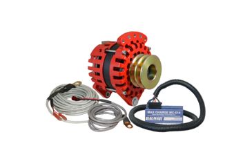 Image of Balmar Alternator 3.15" Dual Foot Saddle Dual V Pulley Regulator &amp; Temp Sensor - 170A Kit - 12V 74945