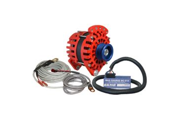 Image of Balmar Alternator 3.15" Dual Foot Saddle J10 Serpentine Pulley Regulator &amp; Temp Sensor - 170A Kit - 12V 74947