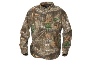 Image of Banded Cotton Button-Up Shirt - Men's, Edge, Medium B1030009-ED-M