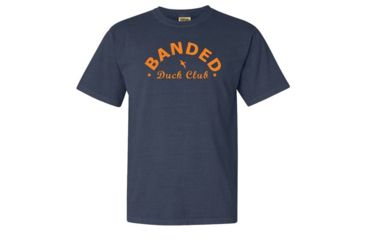 Image of Banded Duck Club Short Sleeve Tee - Men's, Blue, Small B36010