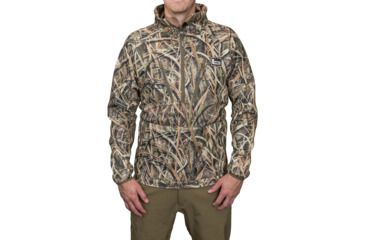 Image of Banded Heavy Tec Fleece 1/2 Zip Pullover - Mens, Blades, Extra Small, B1010026-BD-XS