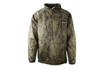 Image of Banded Heavy Tec Fleece 1/2 Zip Pullover - Mens, Natural Gear, Large, B1010026-NG-L