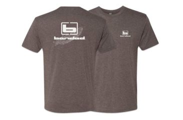 Image of Banded Signature Short Sleeve Tee Active Fit - Men's, Brown, Medium B06822