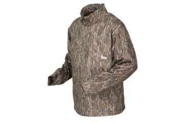 Image of Banded Tec Fleece Mock Neck Shirt - Men's, Bottomland, Medium B1030007-BL-M