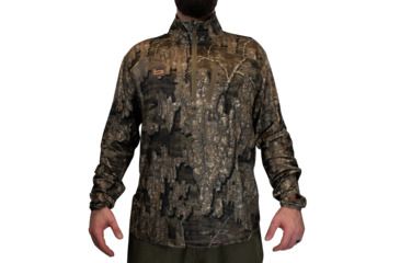 Image of Banded Tech Stalker 1/4 Zip Pullover - Mens, Timber, Extra Large, B1010017-TM-XL