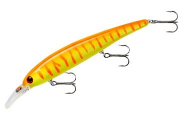 Image of Bandit Walleye Shallow Bait, 4 3/4in, 5/8oz, Red Fire Tiger, BDTWBS127