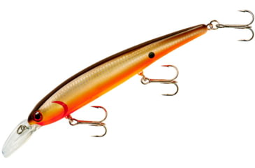 Image of Bandit Walleye Shallow Bait, 4 3/4in, 5/8oz, Khaki Brown Back Scales, BDTWBS195