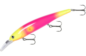 Image of Bandit Walleye Shallow Bait, 4 3/4in, 5/8oz, Pink Yellow, BDTWBS1OL147