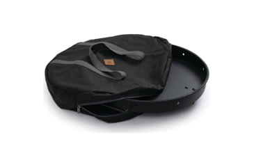 Image of Barebones Cowboy Grill Carry Bag, 21.5in x 21.5in x 0.25in, Black w/ Charcoal Straps, CKW-400