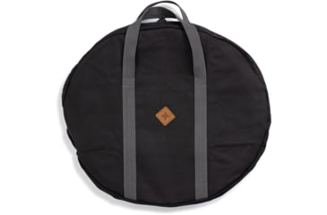 Image of Barebones Cowboy Grill Carry Bag, 21.5in x 21.5in x 0.25in, Black w/ Charcoal Straps, CKW-400