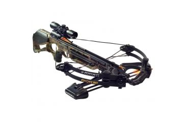 Image of Barnett Crossbows Ghost 360 Crossbow, Camouflage Illuminated Scope 78630