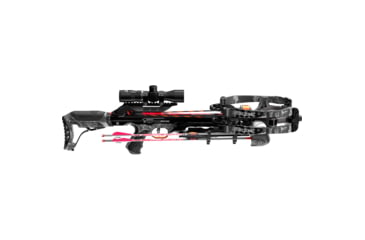 Image of Barnett Crossbows Hyper Raptor 425 BCX Crossbow Package W/BUK OPS Precision Reticle Scope, Black, BAR78238