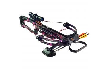Image of Barnett Crossbows LadyRaptor FX Crossbow, Pink Camouflage 4x32 Scope, 78629