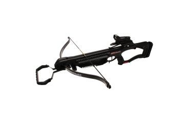 Image of Barnett Crossbows Recruit Recurve, Crossbow Black Red Dot Scope, 78615