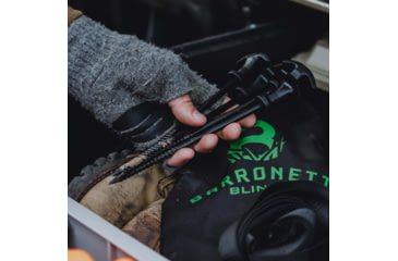 Image of Barronett Blinds All Terrain Stake Down Kit, Black, BA705