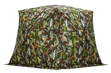 Image of Barronett Blinds Bell Bottom Hunting Blind, Woodland Bloodtrail Camouflage BB01BT