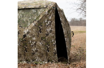 Image of Barronett Blinds Big Cat HD Hub Hunting Blind, Crater Thrive, 3-Person, BCHD350CT